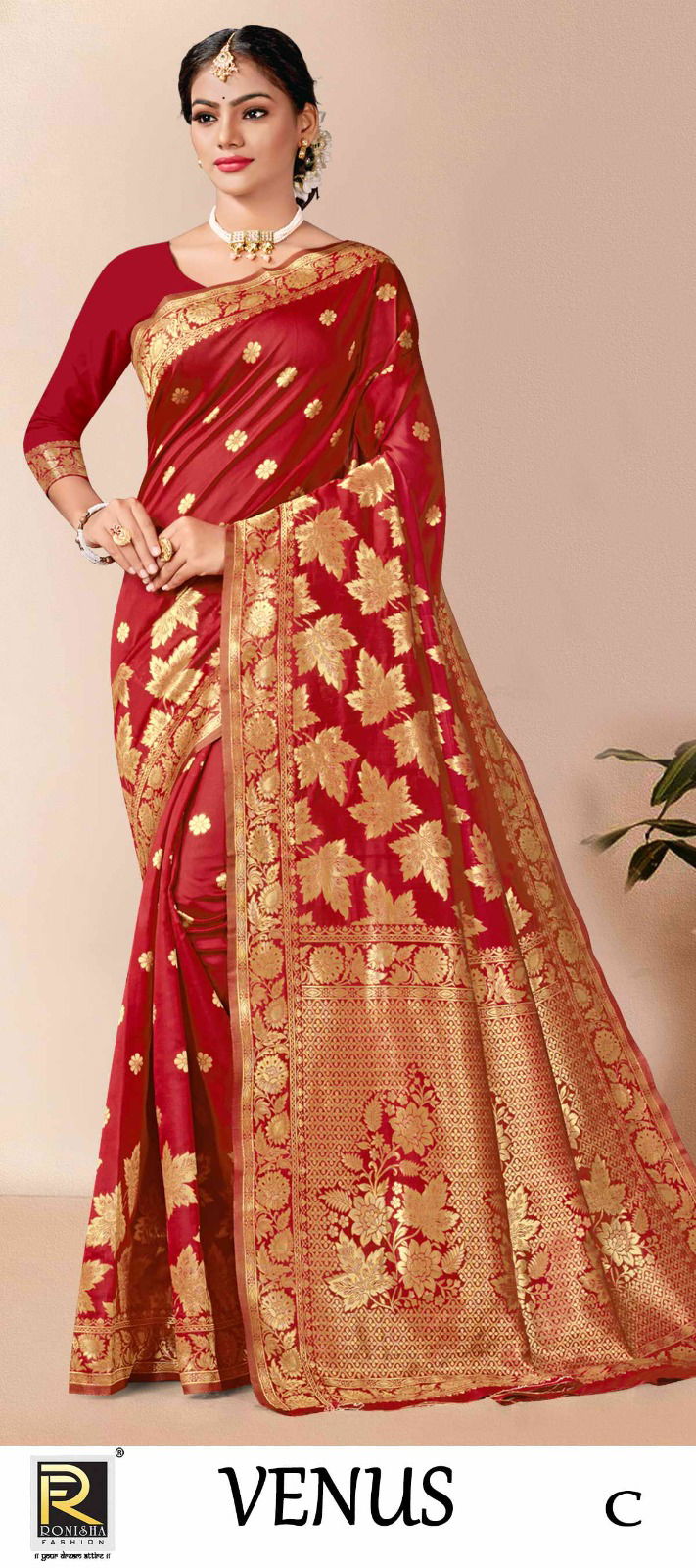 Venus By Ronisha Fancy Designer Sarees Catalog
